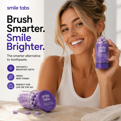 Colour Correcting Toothpaste Tablets | Smile Tabs