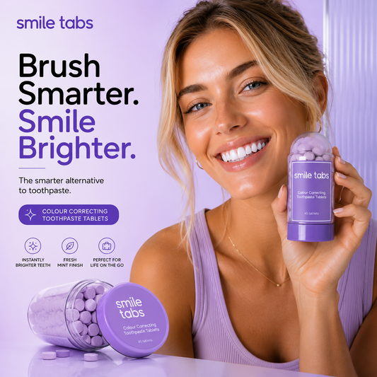 Smile Tabs | Colour Correcting Toothpaste Tablets